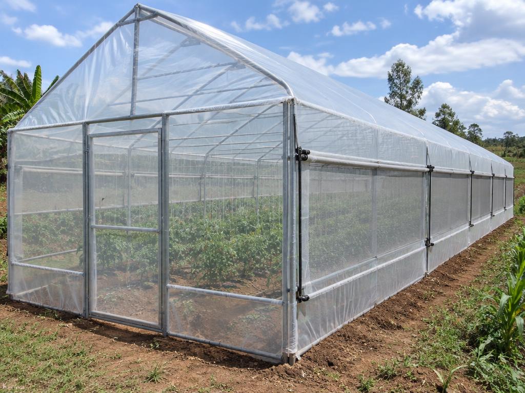 Greenhouse Structure 8 m × 15 m